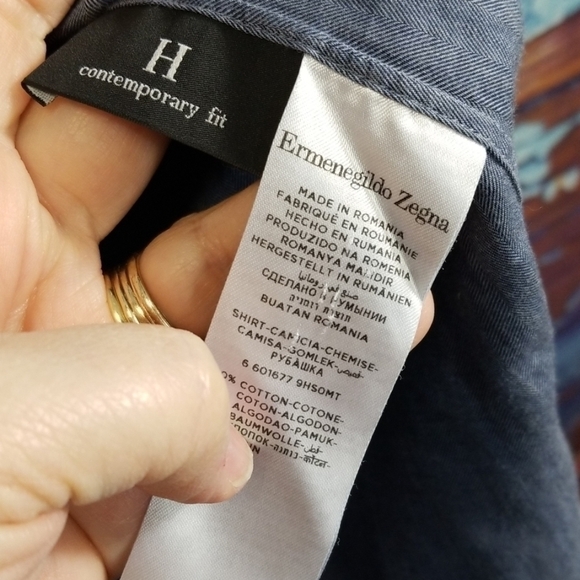 ERMENEGILDO Zegna button up shirt - Picture 4 of 7